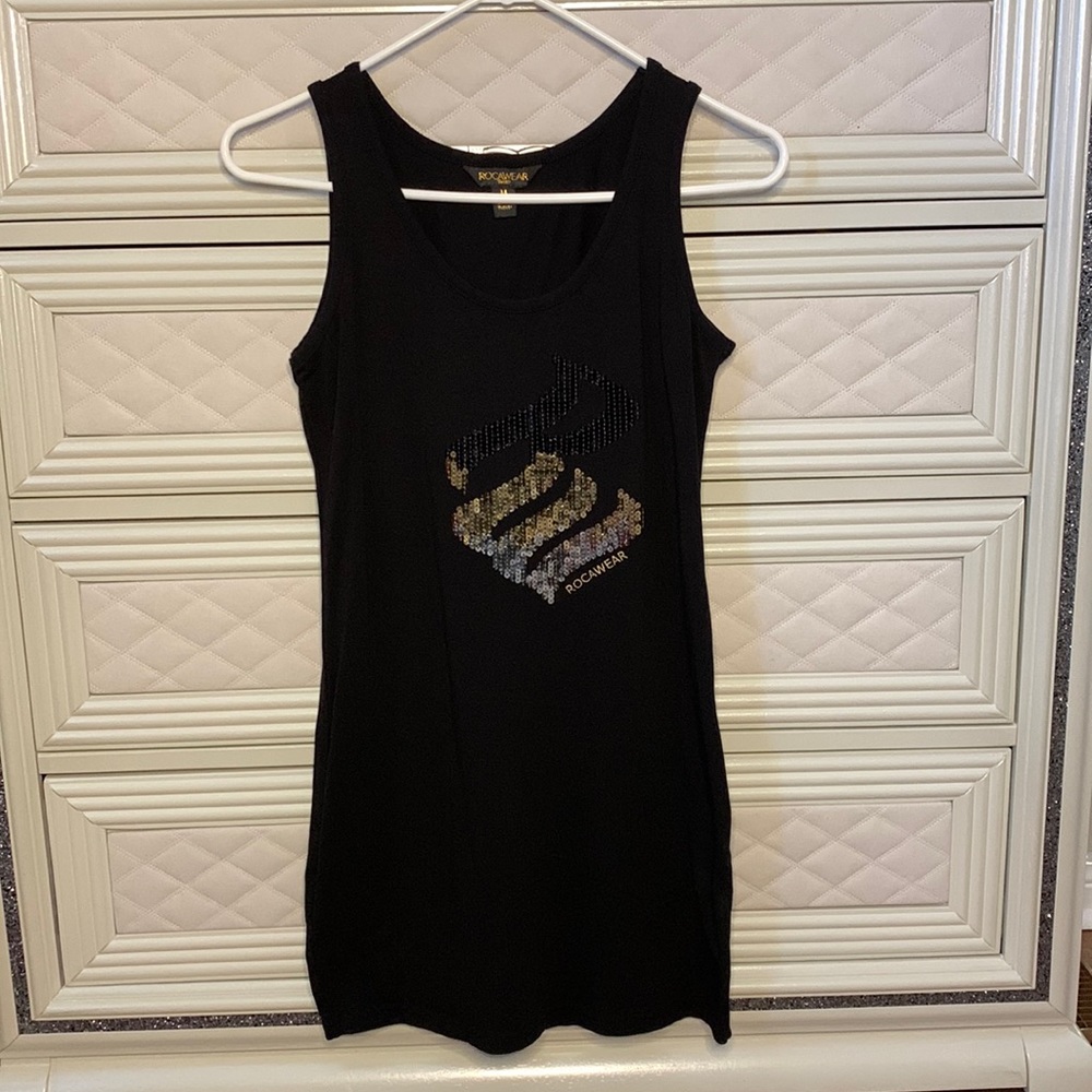 Vintage Black Rocawear mini dress.